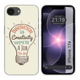 Funda Silicona para iPhone 17e diseño Creativity Dibujos