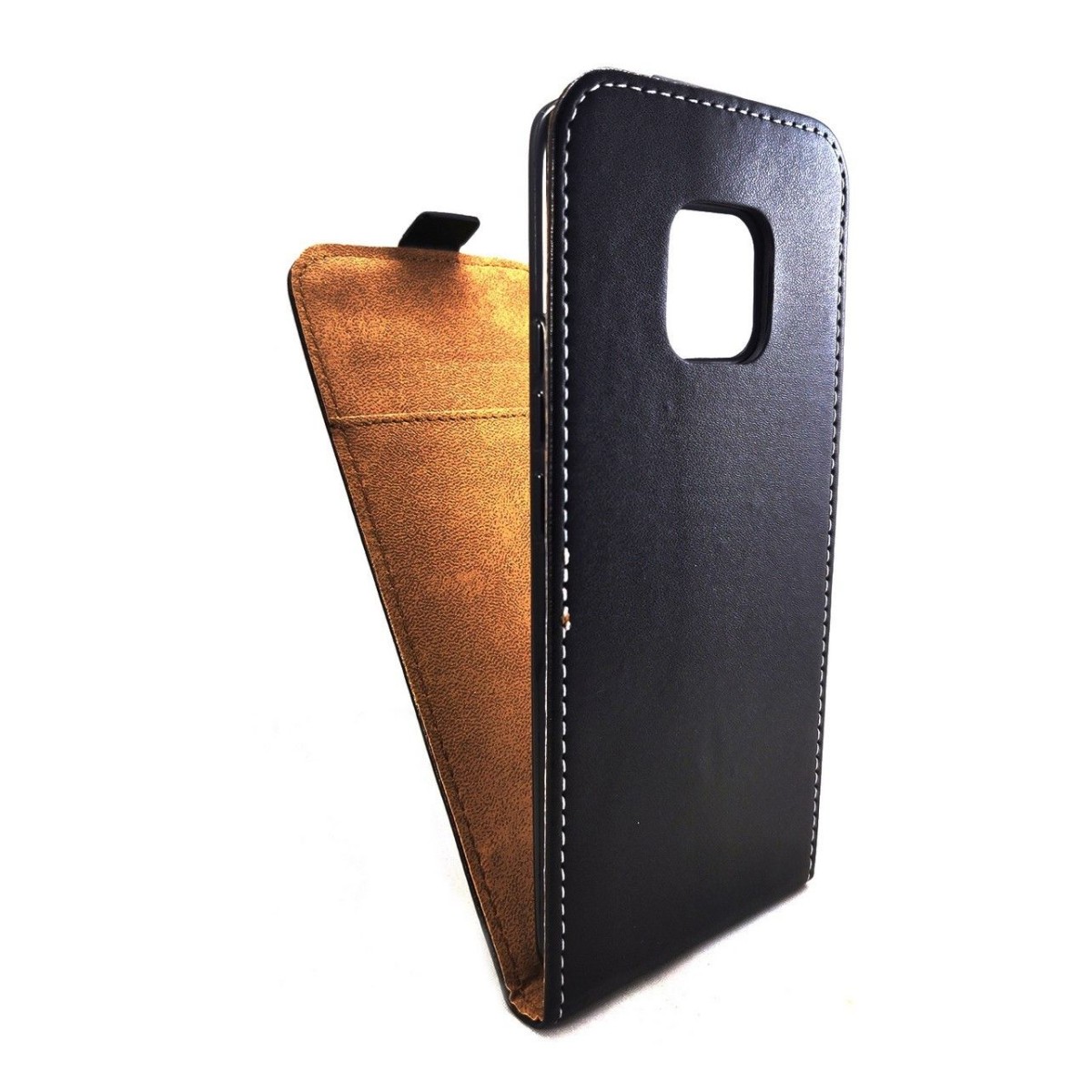 Funda Piel Premium Negra Ultra-Slim para Xiaomi Huawei Mate 20 Pro