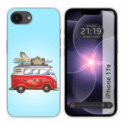 Funda Silicona para iPhone 17e diseño Furgoneta Dibujos