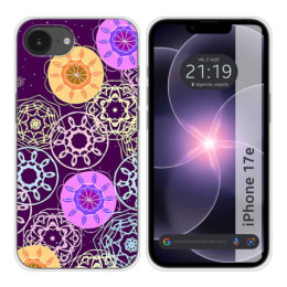 Funda Silicona para iPhone 17e diseño Radial Dibujos