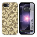 Funda Silicona para iPhone 17e diseño Sand Camuflaje Dibujos