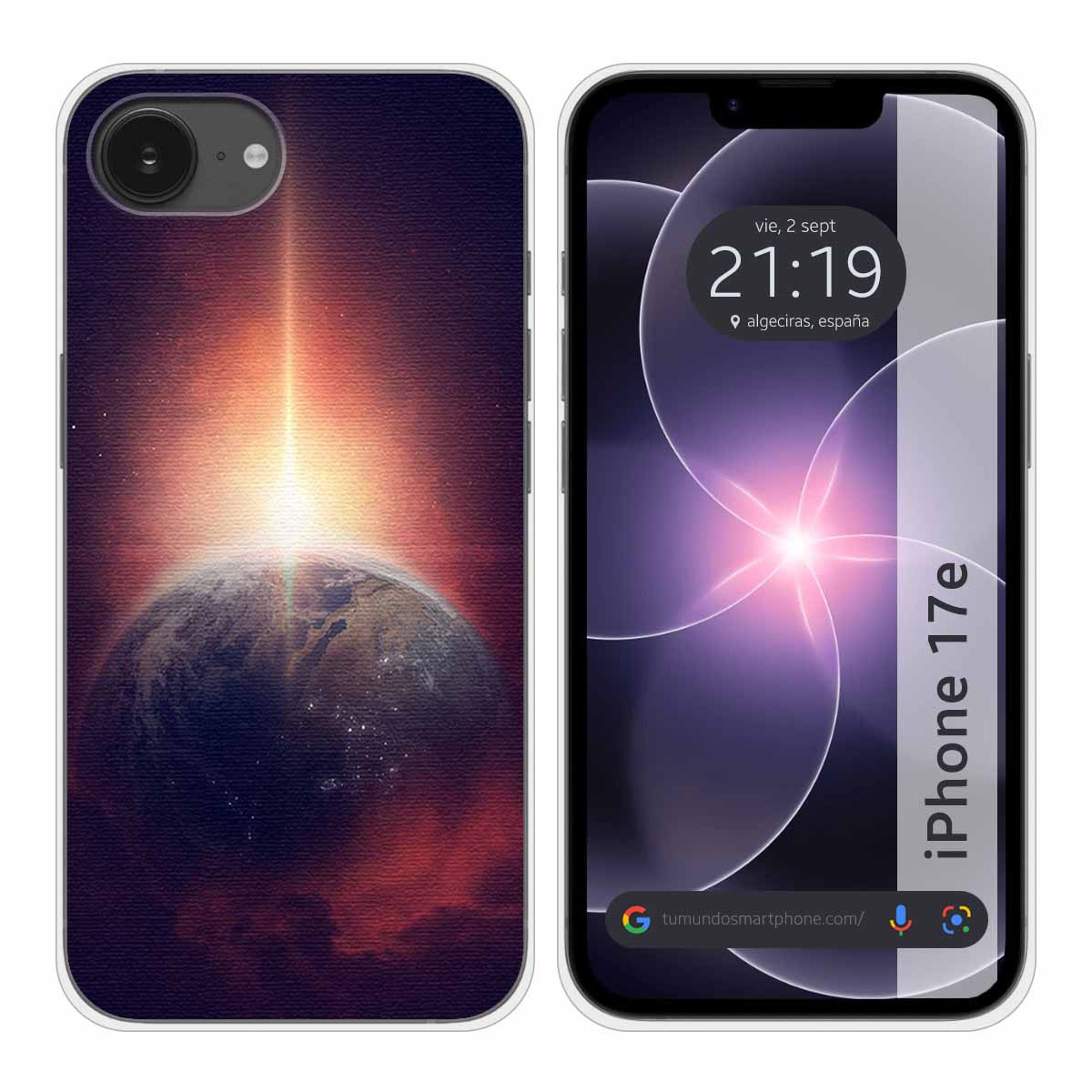 Funda Silicona para iPhone 17e diseño Tierra...
