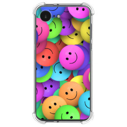 Funda Silicona Antigolpes para iPhone 17e diseño Smile...