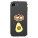 Funda Silicona Antigolpes para iPhone 17e diseño Vegan Life Dibujos