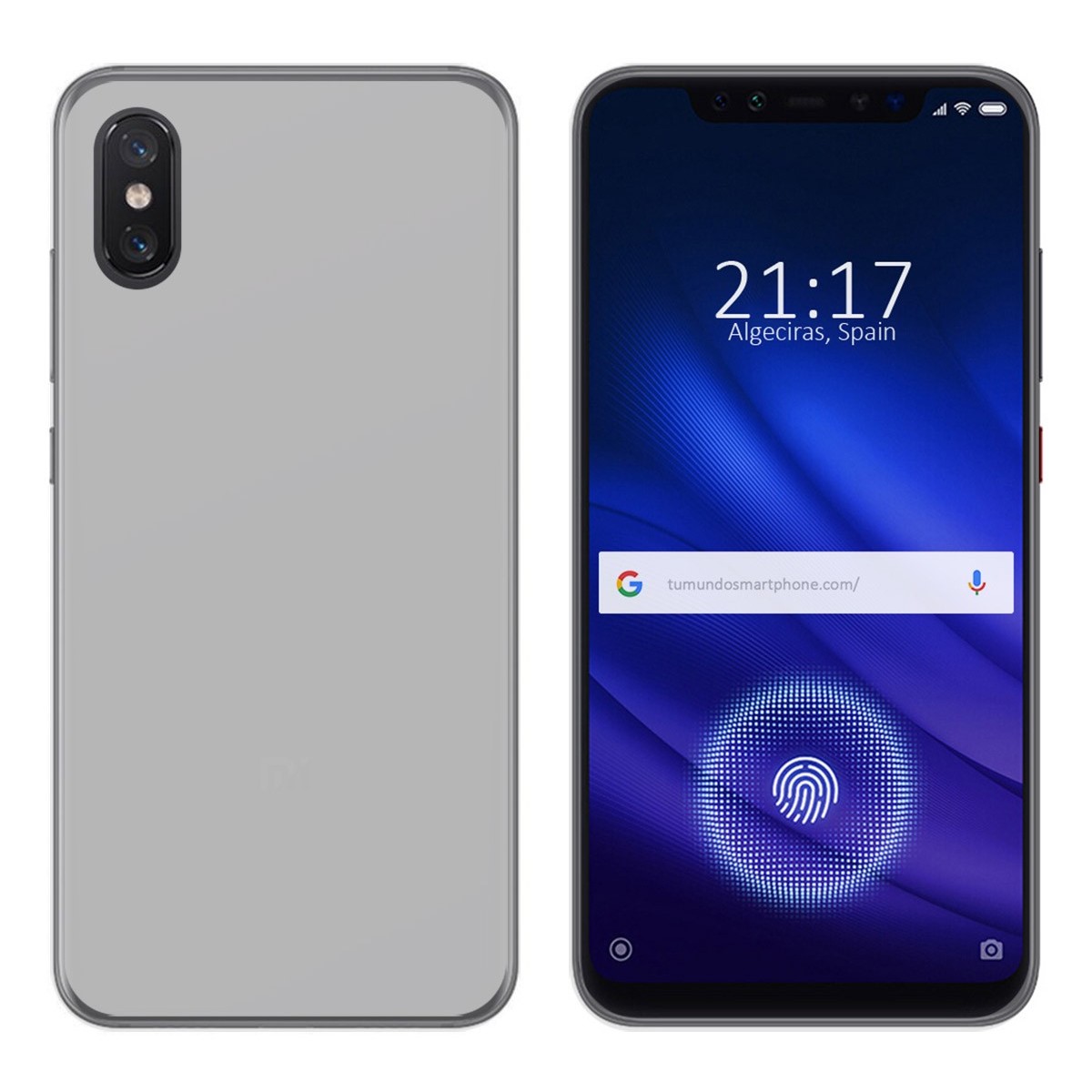 Funda Gel Tpu para Xiaomi Mi 8 Pro Color Transparente