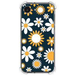Funda Silicona Antigolpes para iPhone 17e diseño Flores...