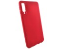 Funda Gel Tpu Tipo Mate Roja para Samsung Galaxy A7 (2018)
