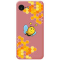 Funda Silicona Líquida Rosa para iPhone 17e diseño Abeja Dibujos