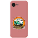 Funda Silicona Líquida Rosa para iPhone 17e diseño Adventure Dibujos