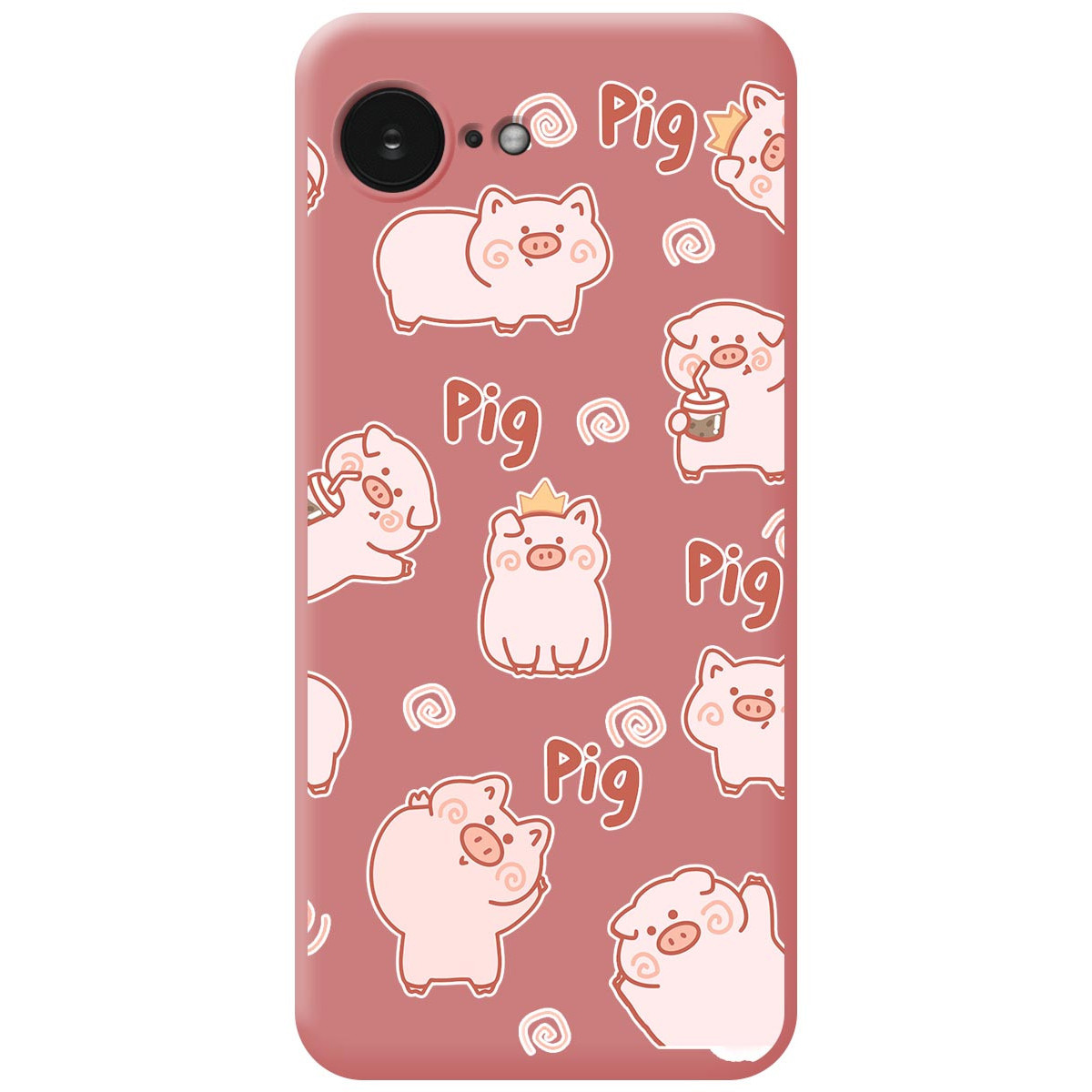 Funda Silicona Líquida Rosa para iPhone 17e...