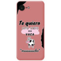 Funda Silicona Líquida Rosa para iPhone 17e diseño Vaca Dibujos