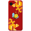 Funda Silicona Líquida Roja para iPhone 17e diseño Abeja Dibujos
