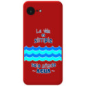 Funda Silicona Líquida Roja para iPhone 17e diseño Agua Dibujos