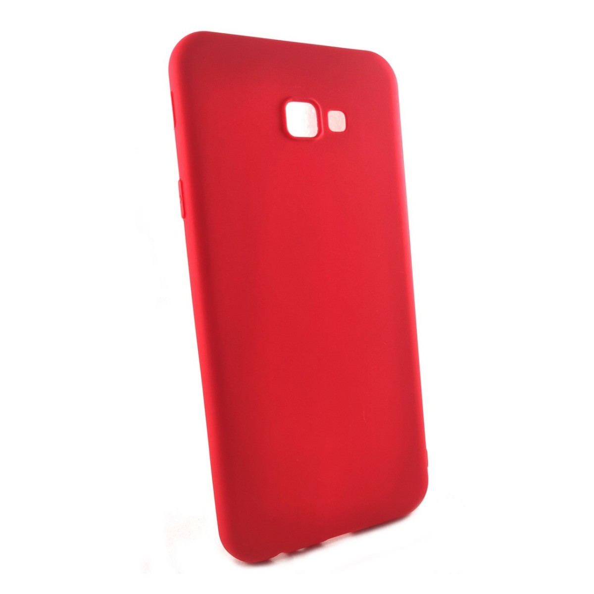 Funda Gel Tpu Tipo Mate Roja para Samsung Galaxy J4+ Plus