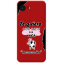 Funda Silicona Líquida Roja para iPhone 17e diseño Vaca Dibujos