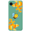 Funda Silicona Líquida Verde para iPhone 17e diseño Abeja Dibujos