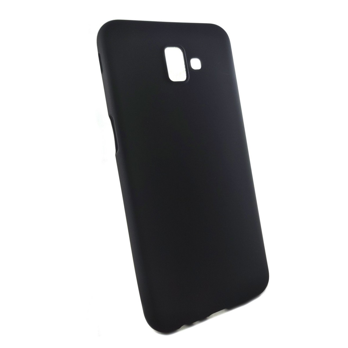 Funda Gel Tpu Tipo Mate Negra para Samsung Galaxy J6+ Plus