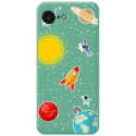 Funda Silicona Líquida Verde para iPhone 17e diseño Espacio Dibujos
