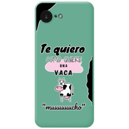 Funda Silicona Líquida Verde para iPhone 17e diseño Vaca...