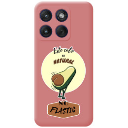 Funda Silicona Líquida Rosa para Motorola Edge 70 5G diseño Culo Natural Dibujos