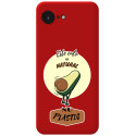 Funda Silicona Líquida Roja para iPhone 17e diseño Culo Natural Dibujos