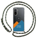 Personaliza tu Funda Colgante Transparente para Xiaomi Redmi A7 Pro con Cordon Verde / Dorado Dibujo Personalizada