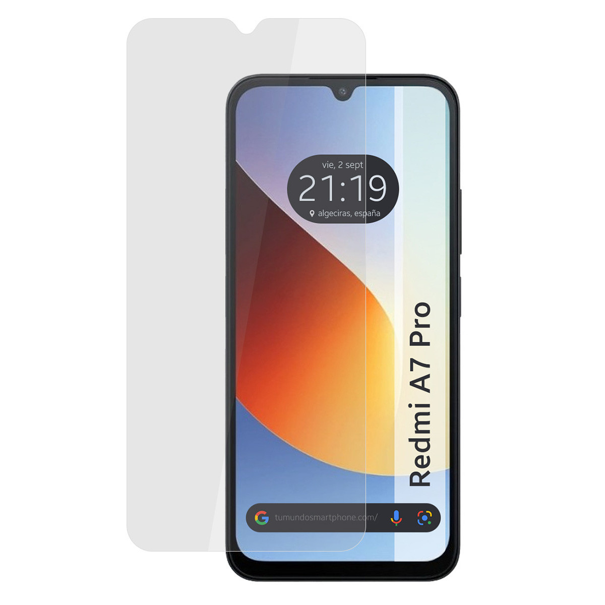 Protector Cristal Templado para Xiaomi Redmi A7...