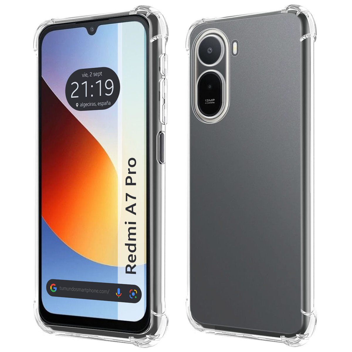 Funda Silicona Antigolpes Transparente para...