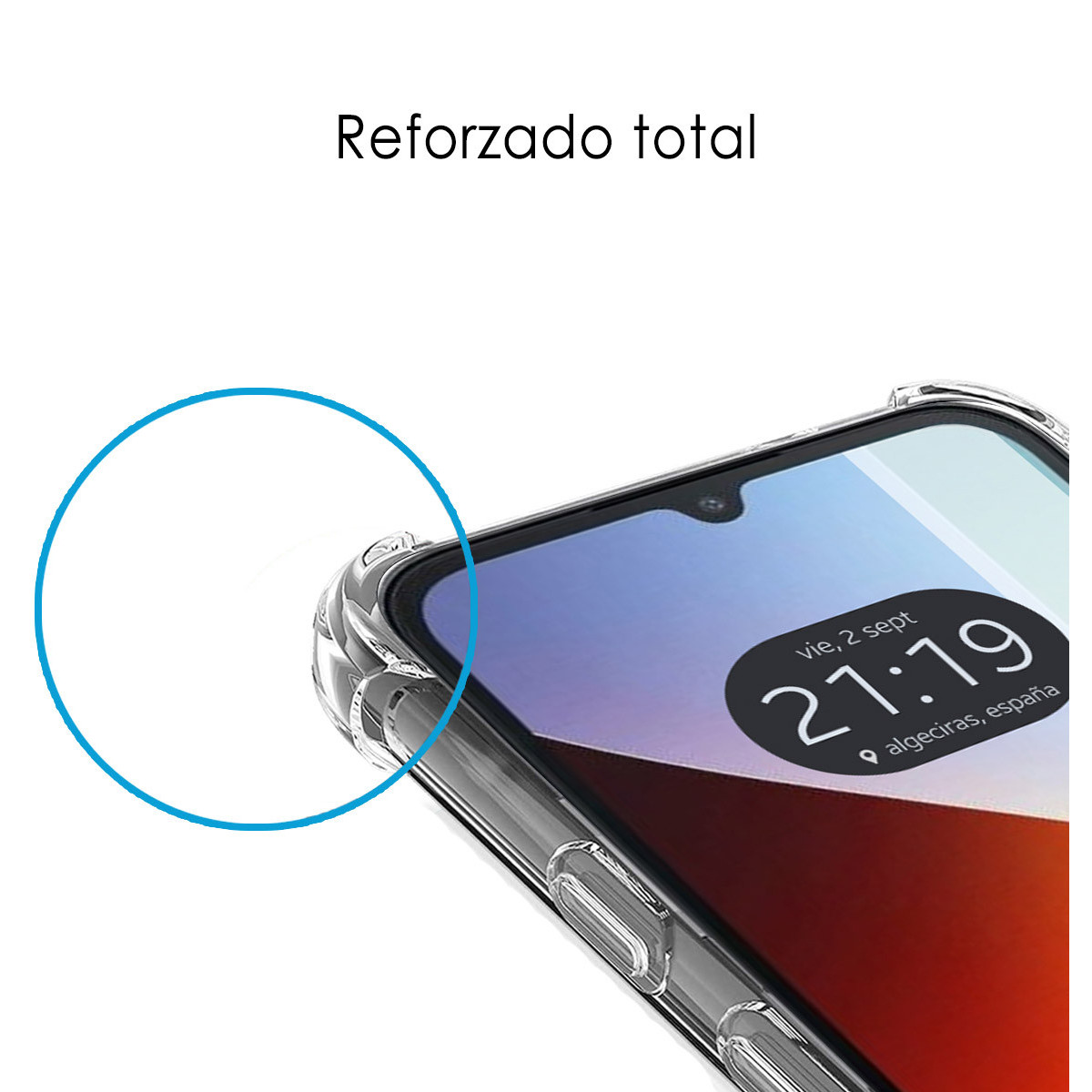 Funda Silicona Antigolpes Transparente para...