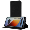 Funda Libro de Polipiel con tarjetero para Xiaomi Redmi A7 Pro color Negra
