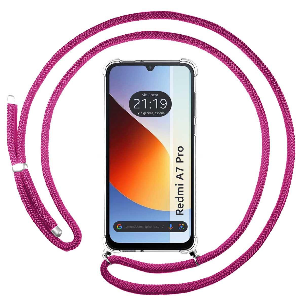 Funda Colgante Transparente para Xiaomi Redmi...