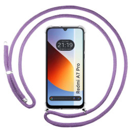 Funda Colgante Transparente para Xiaomi Redmi A7 Pro con...
