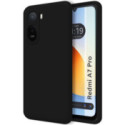 Funda Silicona Líquida Ultra Suave para Xiaomi Redmi A7 Pro color Negra