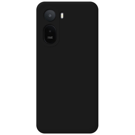 Funda Silicona Líquida Ultra Suave para Xiaomi Redmi A7 Pro color Negra