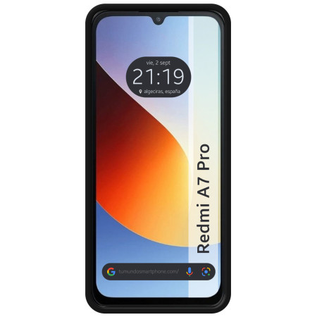 Funda Silicona Líquida Ultra Suave para Xiaomi Redmi A7 Pro color Negra