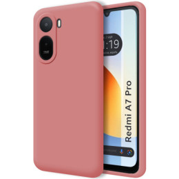 Funda Silicona Líquida Ultra Suave para Xiaomi Redmi A7 Pro color Rosa