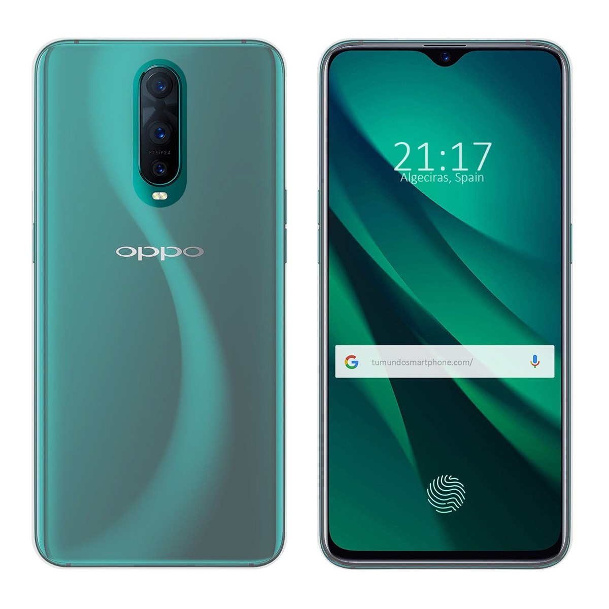 Funda Gel Tpu Fina Ultra-Thin 0,5mm Transparente para Oppo RX17 Pro