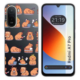 Funda Silicona Transparente para Xiaomi Redmi A7 Pro...