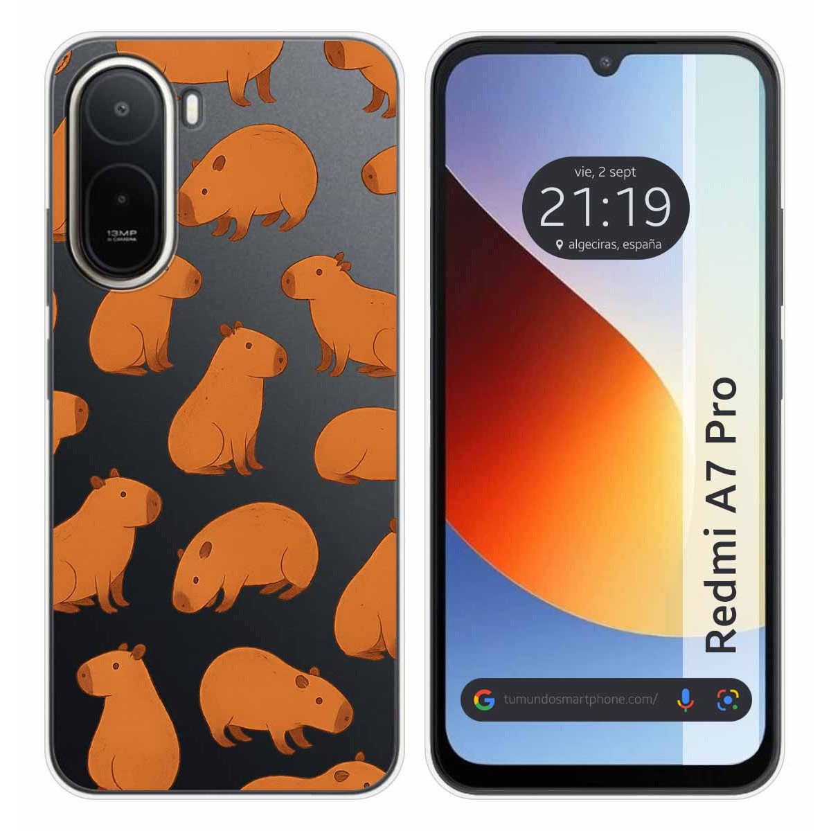 Funda Silicona Transparente para Xiaomi Redmi...