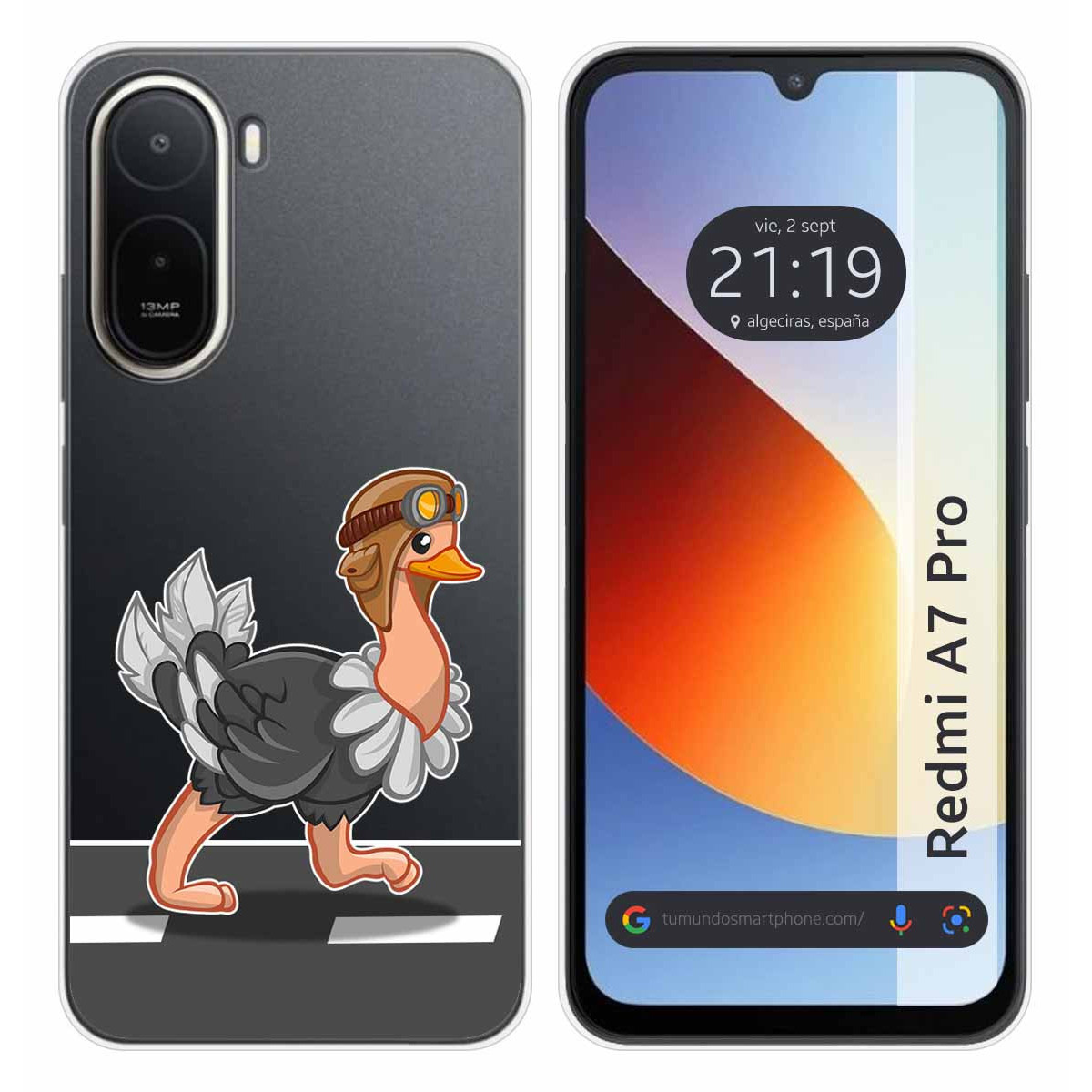 Funda Silicona Transparente para Xiaomi Redmi...