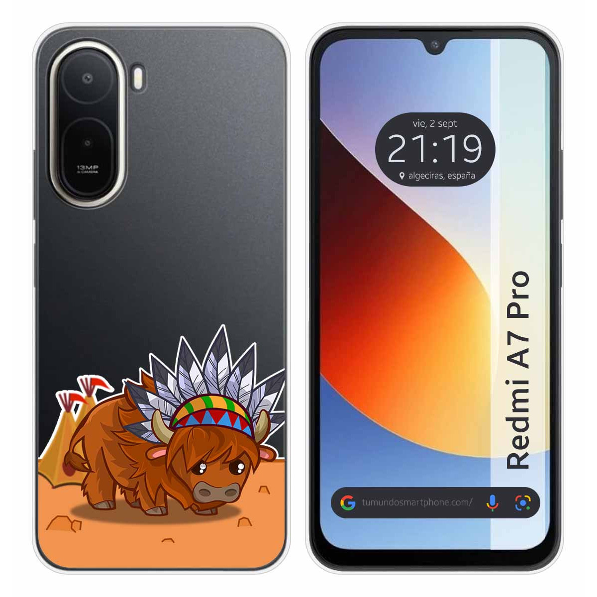 Funda Silicona Transparente para Xiaomi Redmi...