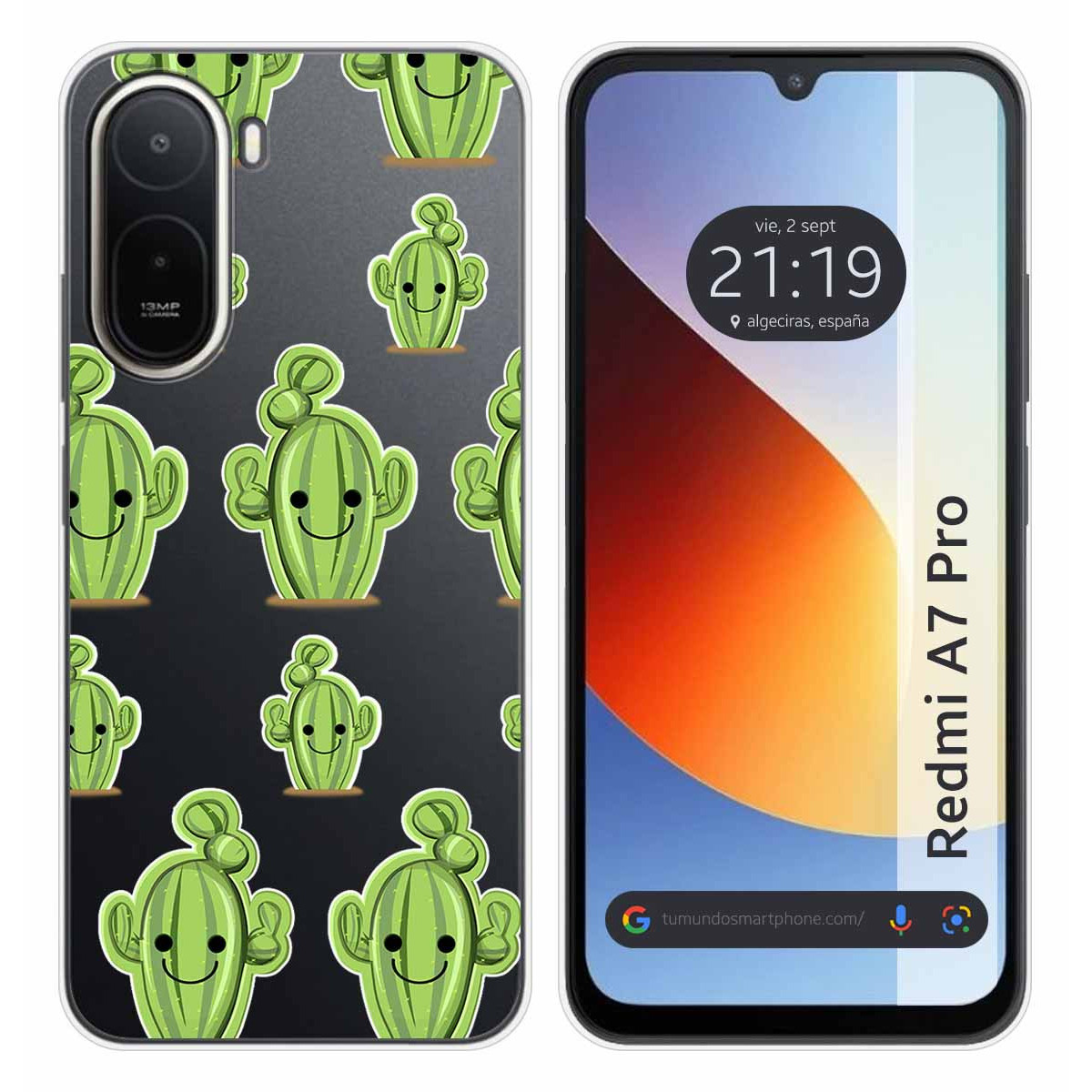 Funda Silicona Transparente para Xiaomi Redmi...