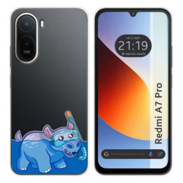 Funda Silicona Transparente para Xiaomi Redmi A7 Pro...
