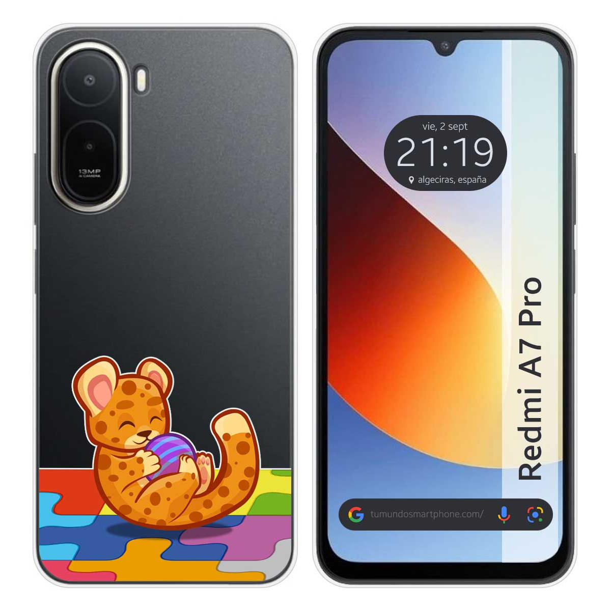 Funda Silicona Transparente para Xiaomi Redmi...