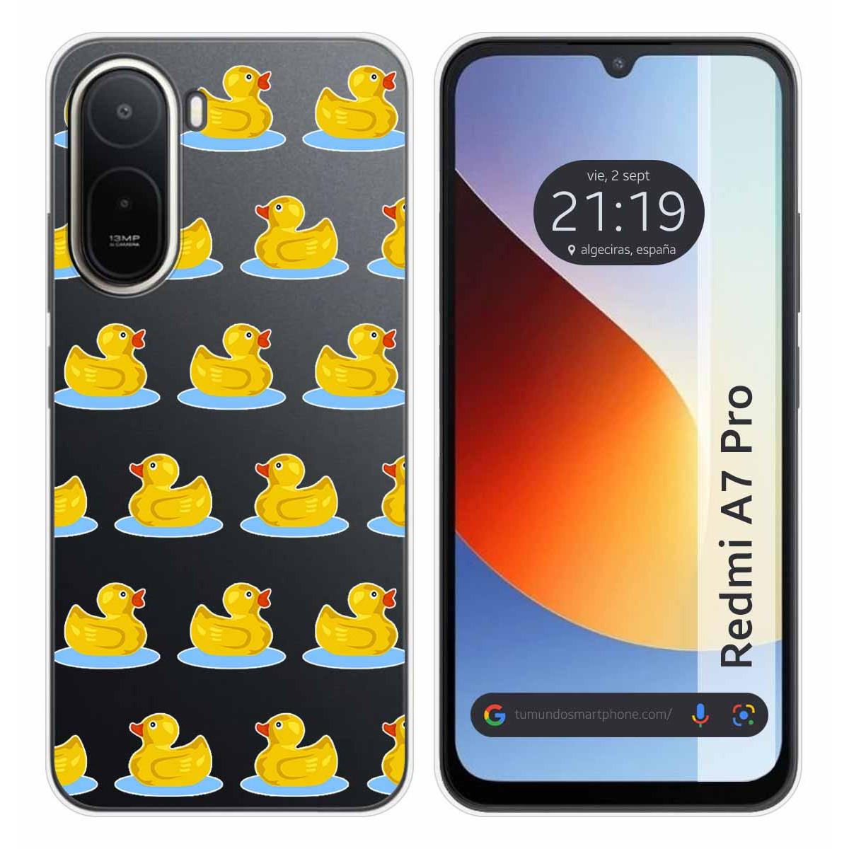 Funda Silicona Transparente para Xiaomi Redmi...