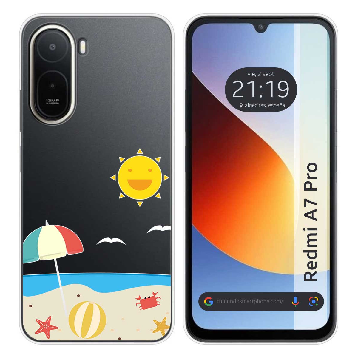 Funda Silicona Transparente para Xiaomi Redmi...