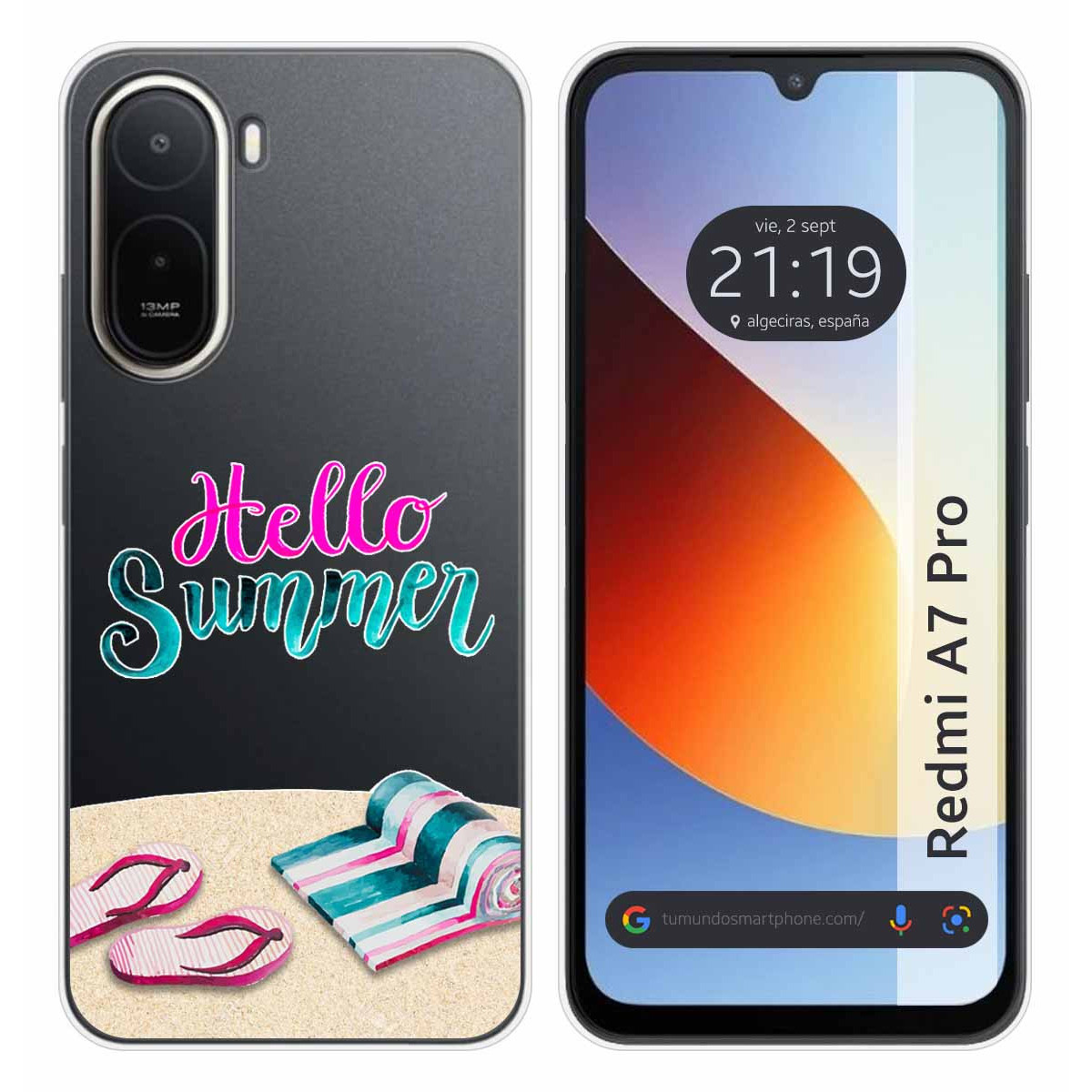 Funda Silicona Transparente para Xiaomi Redmi...