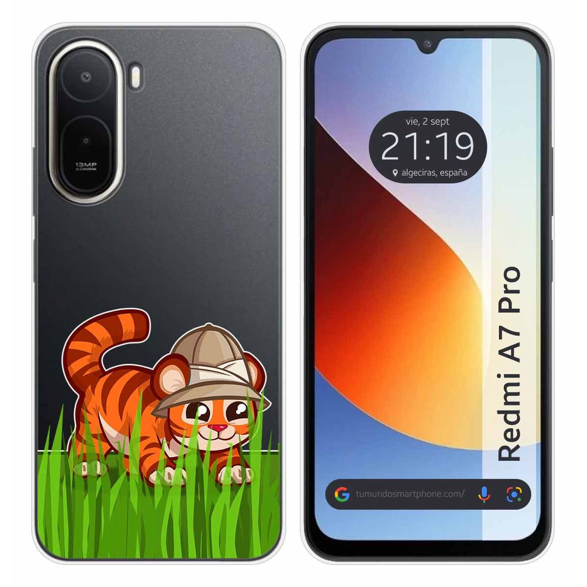 Funda Silicona Transparente para Xiaomi Redmi...