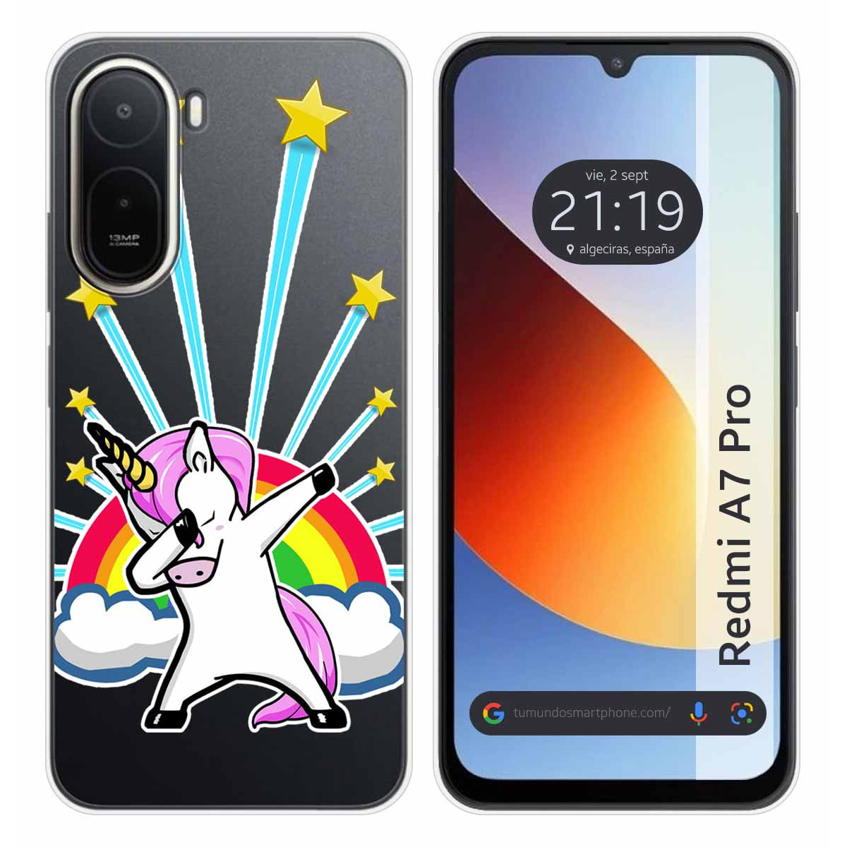 Funda Silicona Transparente para Xiaomi Redmi...