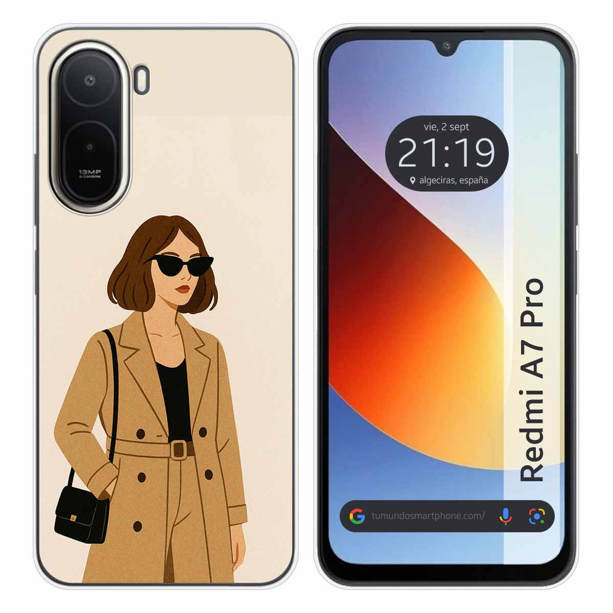 Funda Silicona para Xiaomi Redmi A7 Pro diseño...